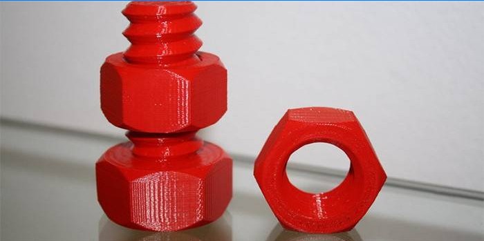 Impressão 3D em plástico ABS
