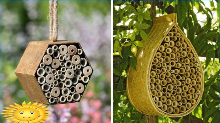 Casas de abelhas