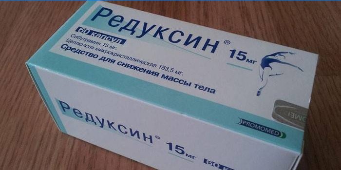 Reduxine comprimidos 15 mg