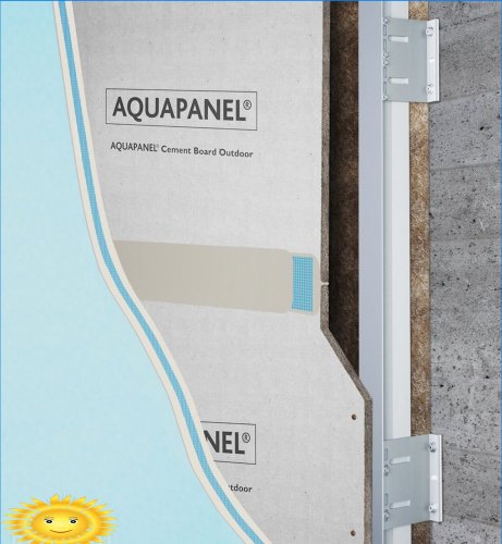 Aquapanel: características do material, uso, preços