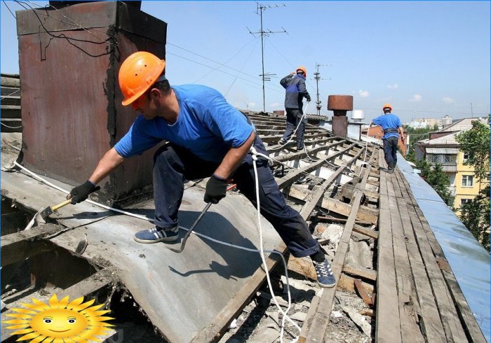 Como desmontar ardósia velha do telhado