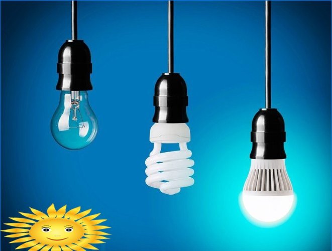 Como escolher lâmpadas LED para casa: visão geral, características, preços