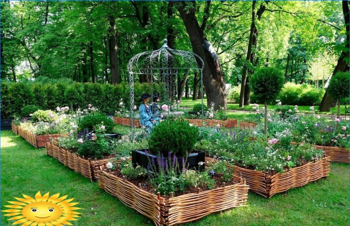 DIY levantou ideias de jardim