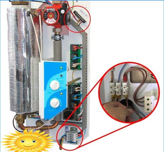 Esquemas de tubulação de caldeira de aquecimento para vários tipos de circulação e circuitos
