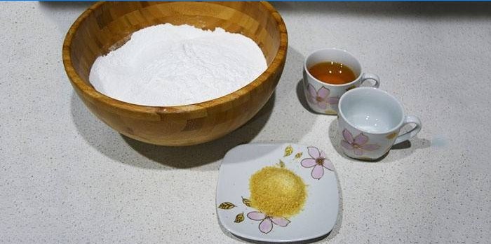 Ingredientes para Honey Mastic