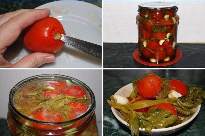 como fermentar tomates