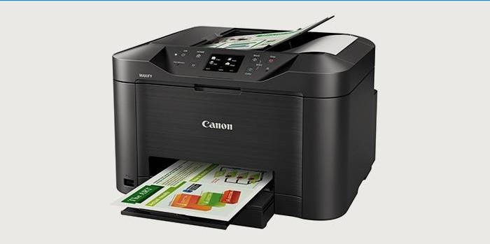 Impressora-scanner-copiadora a jato de tinta de cores
