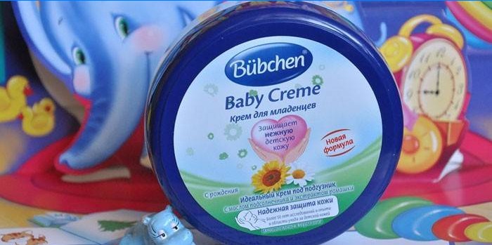 Creme de bebê da marca Bubchen