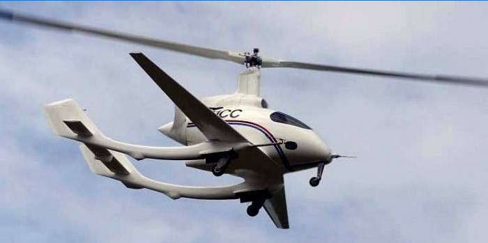 Flying Gyroplane Cartercopter