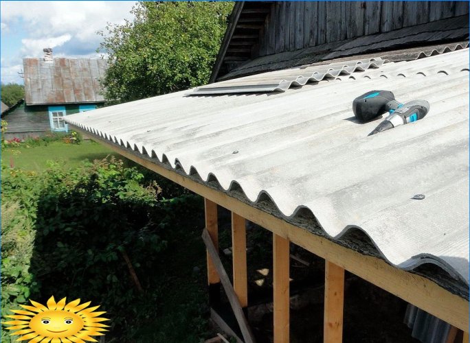 Cobertura DIY: telhado de ardósia
