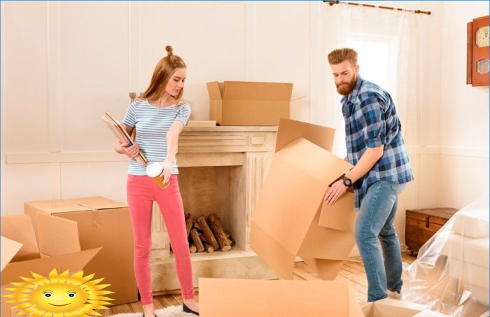 Coisas a fazer antes de mudar para uma nova casa