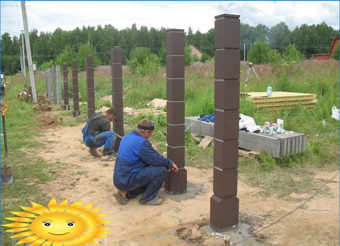 Como fazer e instalar postes de cerca 