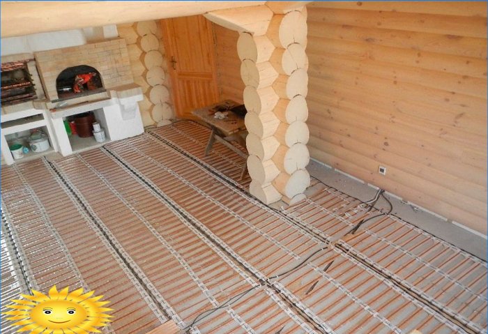 Como fazer um piso quente em uma casa de madeira