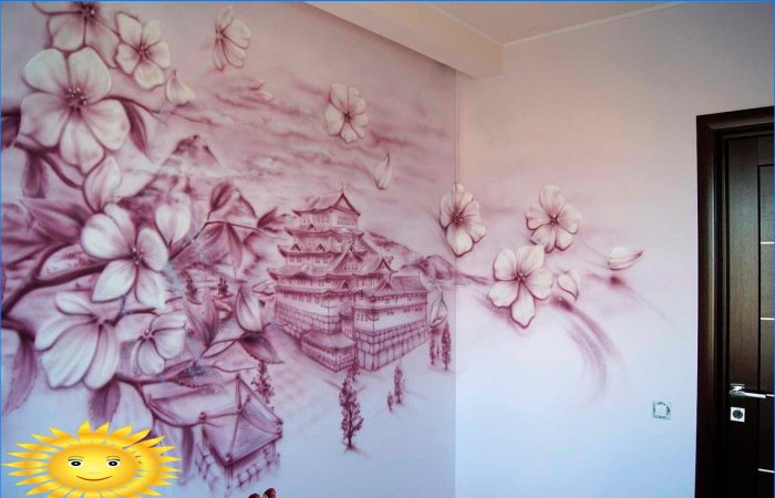 Como pintar papel de parede: uma escolha de papel de parede e pintura