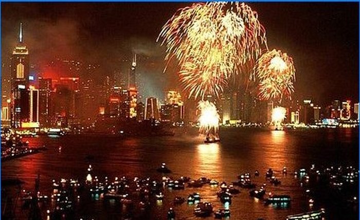 Comemorando o Ano Novo na China