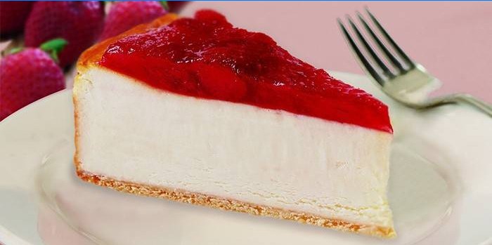Diet Berry Cheesecake