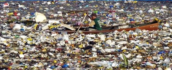 Ilha do Lixo no Pacífico