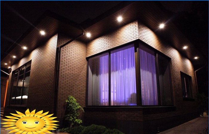Visão geral das luminárias de fachada: estética e funções especiais