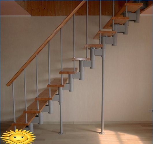 Escadas modulares: características, tipos, prós e contras