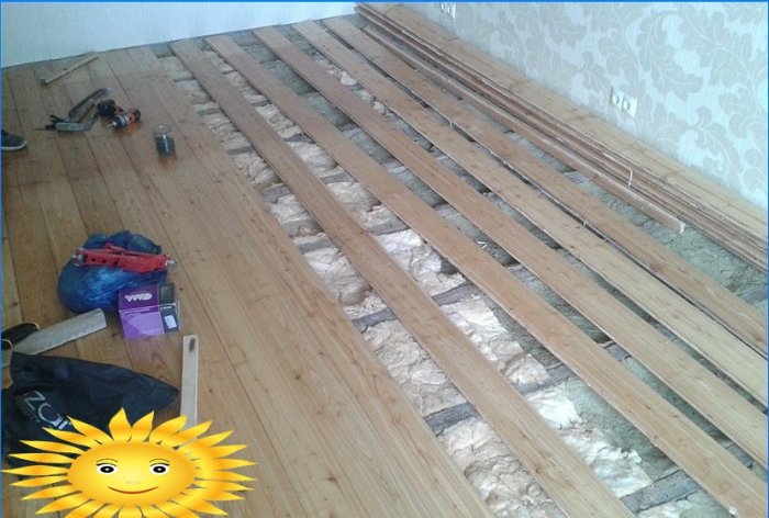 Reparação de chão de madeira