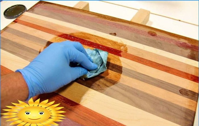 Proteção da superfície da madeira: óleo de madeira