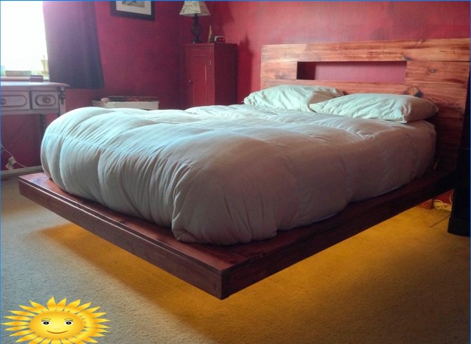 Idéias para a criação de uma cama de palete