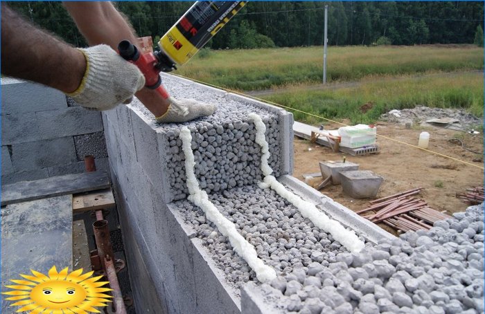 Blocos de argila expandida: características, tipos e características do material