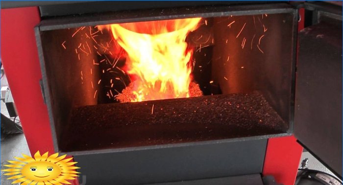 Como aquecer uma caldeira de combustível sólido