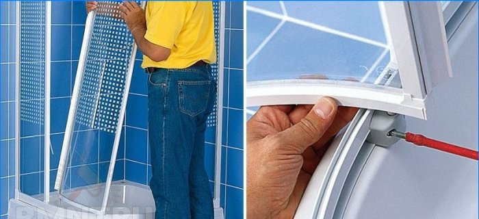 Como instalar uma cabine de duche com as suas próprias mãos