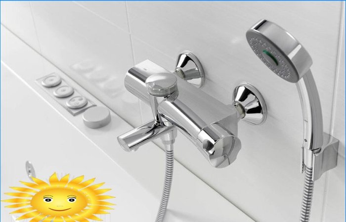 Encanamento inteligente: torneiras termostáticas de banheiro