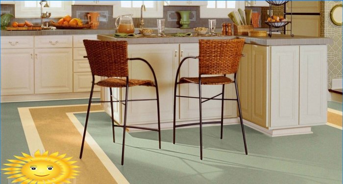 Escolhendo um revestimento de piso para a cozinha
