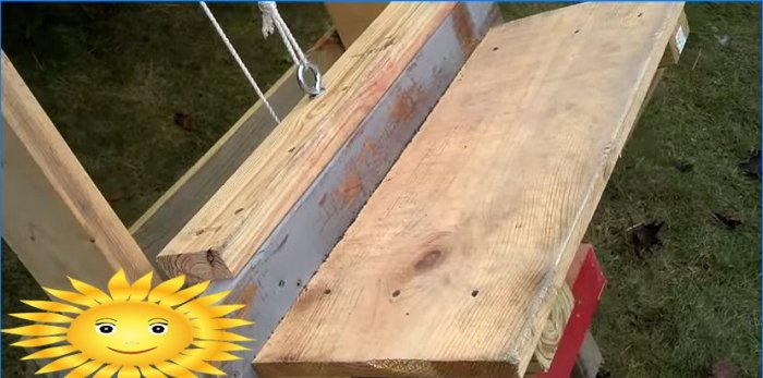Guincho de construção faça você mesmo: como levantar uma carga para o telhado
