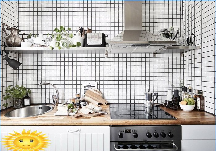 Seleção de fotos e características de cozinhas de estilo escandinavo