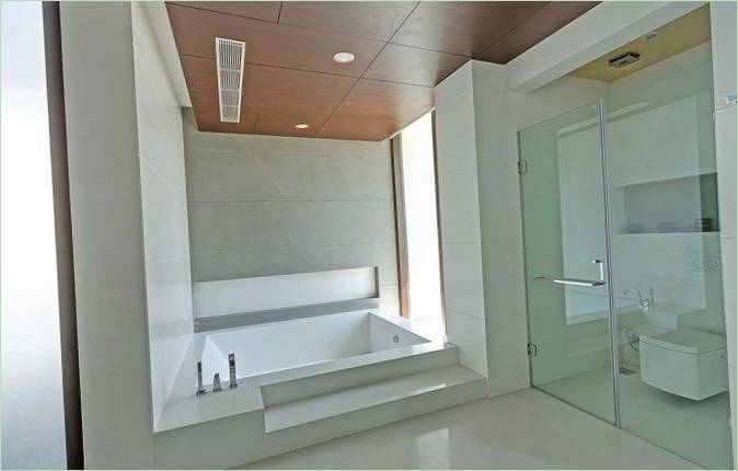 Design de interiores de casas de banho pela DADA Partners na Índia
